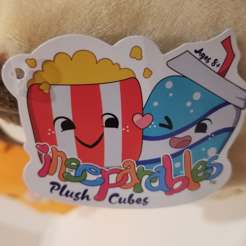 Inseparables Plush Cubes Cat and Dog, NWT - Picture 9 of 15